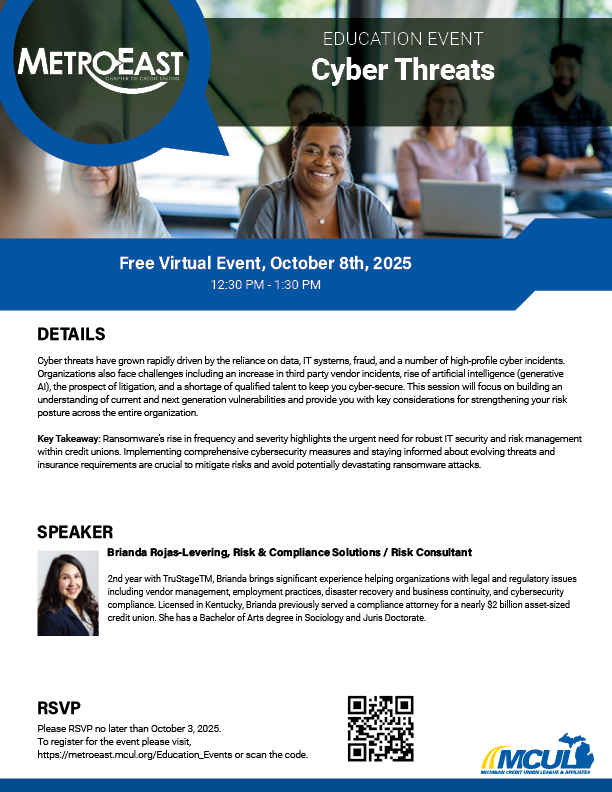 Lunch & Learn workshop flyer with event details